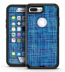 Blue Watercolor Cross Hatch - iPhone 7 Plus/8 Plus OtterBox Case & Skin Kits