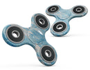 Blue Watercolor Drizzle Full-Body Fidget Spinner Skin-Kit