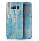 Blue Watercolor Drizzle - Samsung Galaxy S8 Full-Body Skin Kit