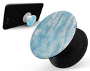 Blue Watercolor Drizzle - Skin Kit for PopSockets and other Smartphone Extendable Grips & Stands