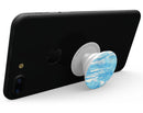 Blue Watercolor Drizzle - Skin Kit for PopSockets and other Smartphone Extendable Grips & Stands