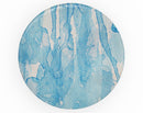 Blue Watercolor Drizzle - Skin Kit for PopSockets and other Smartphone Extendable Grips & Stands