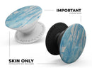 Blue Watercolor Drizzle - Skin Kit for PopSockets and other Smartphone Extendable Grips & Stands