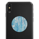 Blue Watercolor Drizzle - Skin Kit for PopSockets and other Smartphone Extendable Grips & Stands