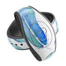 Blue Watercolor Feather Pattern - Decal Skin Wrap Kit for the Disney Magic Band