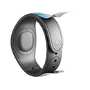 Blue Watercolor Feather Pattern - Decal Skin Wrap Kit for the Disney Magic Band