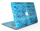 Blue Watercolor Giraffe Pattern - MacBook Air Skin Kit