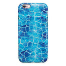 Blue Watercolor Giraffe Pattern iPhone 6/6s or 6/6s Plus 2-Piece Hybrid INK-Fuzed Case