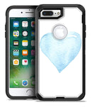 Blue Watercolor Heart - iPhone 7 Plus/8 Plus OtterBox Case & Skin Kits
