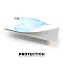 Blue Watercolor Heart - Premium Protective Decal Skin-Kit for the Apple Credit Card