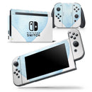 Blue Watercolor Heart - Skin Wrap Decal for Nintendo Switch Lite Console & Dock - 3DS XL - 2DS - Pro - DSi - Wii - Joy-Con Gaming Controller