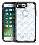 Blue Watercolor Hearts Pattern - iPhone 7 Plus/8 Plus OtterBox Case & Skin Kits