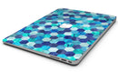 Blue Watercolor Hexagon Pattern - MacBook Air Skin Kit