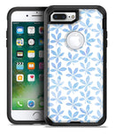 Blue Watercolor Leaves - iPhone 7 Plus/8 Plus OtterBox Case & Skin Kits