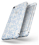 Blue Watercolor Leaves - Skin-kit for the iPhone 8 or 8 Plus