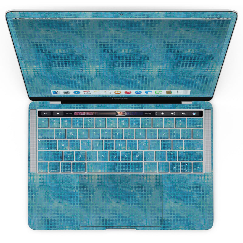 MacBook Pro with Touch Bar Skin Kit - Blue_Watercolor_Polka_Dots-MacBook_13_Touch_V4.jpg?