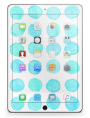 Blue Watercolor Polka Dots - iPad Pro 97 - View 8.jpg