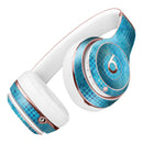 Blue Watercolor Polka Dots 2 Full-Body Skin Kit for the Beats by Dre Solo 3 Wireless Headphones