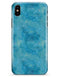 Blue Watercolor Polka Dots 2 - iPhone X Clipit Case