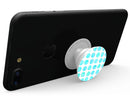 Blue Watercolor Polka Dots - Skin Kit for PopSockets and other Smartphone Extendable Grips & Stands