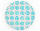 Blue Watercolor Polka Dots - Skin Kit for PopSockets and other Smartphone Extendable Grips & Stands