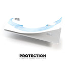 Blue Watercolor Ribbon - Premium Protective Decal Skin-Kit for the Apple Credit Card