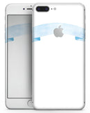 Blue Watercolor Ribbon - Skin-kit for the iPhone 8 or 8 Plus