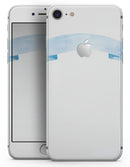 Blue Watercolor Ribbon - Skin-kit for the iPhone 8 or 8 Plus