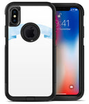 Blue Watercolor Ribbon - iPhone X OtterBox Case & Skin Kits