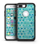 Blue Watercolor Stars - iPhone 7 or 7 Plus Commuter Case Skin Kit