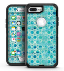 Blue Watercolor Ring Pattern - iPhone 7 Plus/8 Plus OtterBox Case & Skin Kits