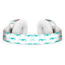 Blue Watercolor Seahorses Full-Body Skin Kit for the Beats by Dre Solo 3 Wireless Headphones