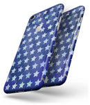 Blue Watercolor Stars - Skin-kit for the iPhone 8 or 8 Plus