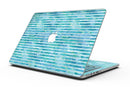 Blue Watercolor Stripes - MacBook Pro with Retina Display Full-Coverage Skin Kit