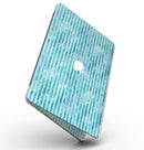Blue Watercolor Stripes - MacBook Pro with Retina Display Full-Coverage Skin Kit