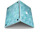 Blue Watercolor Stripes - MacBook Pro with Retina Display Full-Coverage Skin Kit