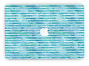 Blue Watercolor Stripes - MacBook Pro with Retina Display Full-Coverage Skin Kit