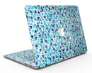 Blue Watercolor Triangle Pattern - MacBook Air Skin Kit