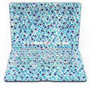 Blue Watercolor Triangle Pattern - MacBook Air Skin Kit