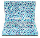 Blue Watercolor Triangle Pattern - MacBook Air Skin Kit