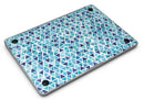 Blue Watercolor Triangle Pattern - MacBook Air Skin Kit