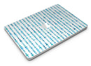 Blue Watercolor Triangle Pattern V2 - MacBook Air Skin Kit