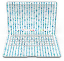 Blue Watercolor Triangle Pattern V2 - MacBook Air Skin Kit