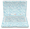Blue Watercolor Triangle Pattern V2 - MacBook Air Skin Kit