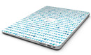 Blue Watercolor Triangle Pattern V2 - MacBook Air Skin Kit