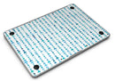 Blue Watercolor Triangle Pattern V2 - MacBook Air Skin Kit