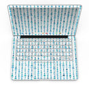 Blue Watercolor Triangle Pattern V2 - MacBook Pro with Retina Display Full-Coverage Skin Kit