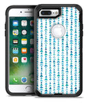 Blue Watercolor Triangle Pattern V2 - iPhone 7 Plus/8 Plus OtterBox Case & Skin Kits