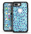 Blue Watercolor Triangle Pattern - iPhone 7 Plus/8 Plus OtterBox Case & Skin Kits