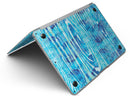 Blue Watercolor Woodgrain - MacBook Air Skin Kit